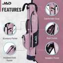 Sunday Golf Bag - Premium Everyday Sunday Golf Bag with Stand for Men, Women and Ladies, Ultra Lightweight, Easy to Carry Pitch n Putt Carry Bag