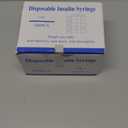 U-100 1ml Syringe with Needle, 31G 1/4" 6mm 1cc Syringes, Disposable Individual Package, Pack of 100