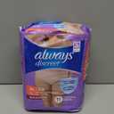Always Discreet Reimagined Adult Diapers for Women, Maximum Absorbency Incontinence and Postpartum Underwear Size XL/XXL, Up to 100% Leak Free Bladder Leak Protection, 11 Count​