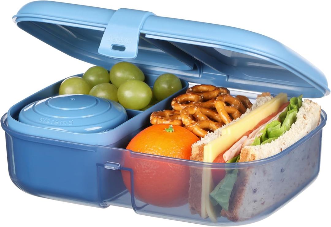 Sistema 2167502ZS Bento Box, Plastic, 1.1 liters