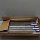 Soft Close Ball Bearing Drawer Slides 22 Inch, 10 Pairs 3-Section Full Extension Drawer Glides Heavy Duty Steel Side Mount Rails for Kitchen CabinetTool ChestOffice Furniture100 LBS