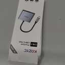 KOZYC USB C to Dual HDMI Adapter 4K@60hz, Type C to HDMI Splitter Extended Display for MacBook/MacBook Pro Air Dell XPS13/15, Samsung Galaxy S9/S9+ [MST Mode (Extended displays) Only for Win OS]