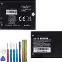 Replacement Battery CAB3120000C1 Compatible with Alcatel One Touch 2005D OT-800A,One Touch 810D,One Touch 880A,OT-710, OT-880A with Tools