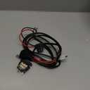 Nilight 16AWG Heavy Duty Wiring Harness Kit - 12V 5PIN Rocker Switch Relay Blade Fuse Socket Connector - Compatible with 9005 9006 9140 9145 HB3 H10 Fog Light Bulbs