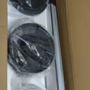 Fanbulous 65 Inch Ceiling Fans with Lights and Remote, Black Indoor/Outdoor Ceiling Fan with Quiet Reversible DC Motor, 6 Speeds, 3CCT, 8 Blades Large Ceiling Fan for Living Room Bedroom Patio