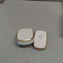 LUAMB Wireless Doorbell, 1,000ft Range Loud Enough with 5Volume Levels and Mute Mode Door Chimes LED Flashing