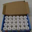 LANKER 24 Pack Flameless Tealight Candles, 7 Color Changing Battery Operated Led Tea Lights, Electronic Fake Candles, Decorations for Wedding, Party, Christmas, Halloween (7 Color Changing)