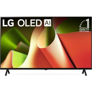 LG 55-Inch Class OLED B4 Series Smart TV 4K Processor Flat Screen with Magic Remote AI-Powered with Alexa Built-in (OLED55B4PUA, 2024)