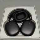 Wireless Headphones, Noise Cancelling Headphones for Work, 80H Playtime, Wireless 5.4 Over Ear Headphones with Mic & Touch Control for Travel, Office & Daily Use, Black