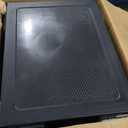 Avanti Mini Fridge Compact Side-by-Side Refrigerator with Freezer for Home Office or Dorm, Features Dual Doors Adjustable Glass Shelves and Adjustable Temperature Control, 5.5-Cu.Ft, Stainless Steel