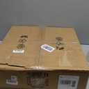 Ceiling Fans with Lights and Remote, 20" Modern Low Profile Ceiling Fan, 6-Speed Quiet Reversible Motor, Flush Mount LED Fan Light,Stepless Dimmable for Bedroom & Kids Room (Black)