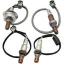4Pcs Upstream Downstream Oxygen O2 Sensor Replacement for Nissan Murano 3.5L V6 2009 2010 234-9037 234-9081 234-4380 234-4381