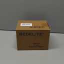 BEDELITE Fleece Throw Blanket for Couch - 300GSM Soft & Warm Fluffy Cream White Blanket, Decorative and Giftable Striped Blankets for Women, Men, 50"x60"