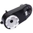 24V 390 Children Electric Car Steering Gearbox with 24 Volt Steering Motor, Children Ride On Car Replacement Parts