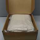 Bedsure Queen Sheet Set, Rayon Derived from Bamboo, Cooling Sheets, Breathable & Soft, Deep Pocket Up to 16", Hotel Luxury Silky Bedding for Hot Sleepers, Light Beige