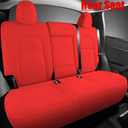 GXARTS Car 5-Seat Cover Microfiber Leather Protector Cushion Pad Red Color Compatible with Tesla Model Y 2020 2021 2022 2023 2024