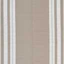 Outdoor Rug 9x12 Reversible Patio Rug Outdoor Plastic Straw Rug Modern Bordered Area Rug Waterproof for Deck RV Outside Rug for Patio Backyard Picnic Camping Beach Balcony Grey Beige