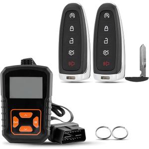 Car Key Fob Replacement DIY Kit for Ford Explorer Edge 2011 2012 2013 2014 2015 Expedition Flex Taurus 2013-2016 2017 2018 2019 Lincoln MKS MKT MKX Navigator Simple Remote Fob DIY Kit M3N5WY8609
