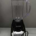 BLACK+DECKER Crush Master Blender, 10-Speeds with Stainless Steel Blades, Black, BL2010BP