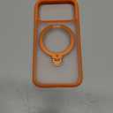 TORRAS Ostand Q3 Spin for iPhone 17 Pro Case, 360 Magnetic Stand, Fit for MagSafe, Camera Control, Built-in Kickstand, 4X Military-Grade Shockproof Slim Phone Case for iPhone 17 Pro, Cosmic Orange