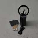 HeaDot Electric Ear Wax Removal, Retractable Water Ear Wax Cleaner, Effective Ear Cleaning Kit, IPX6 Ear Irrigation Flushing System, Ear Washer for Humans with 4 Pressure Modes (Black)