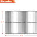 1 Pack 92501 Gas Grill Stainless Steel Wire Rock Grate Grids Replacement Parts for Arkla, Charmglow, Sunbeam Models,15.5 inch x 22.5 inch