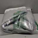 OIAHOMY 90L Blanket Basket for Living Room, Large Basket 23" x 23" x 13" with Handle, Laundry Hamper for Blankets, Pillows, Toy Storage for Kids, Dogs - Grey & White