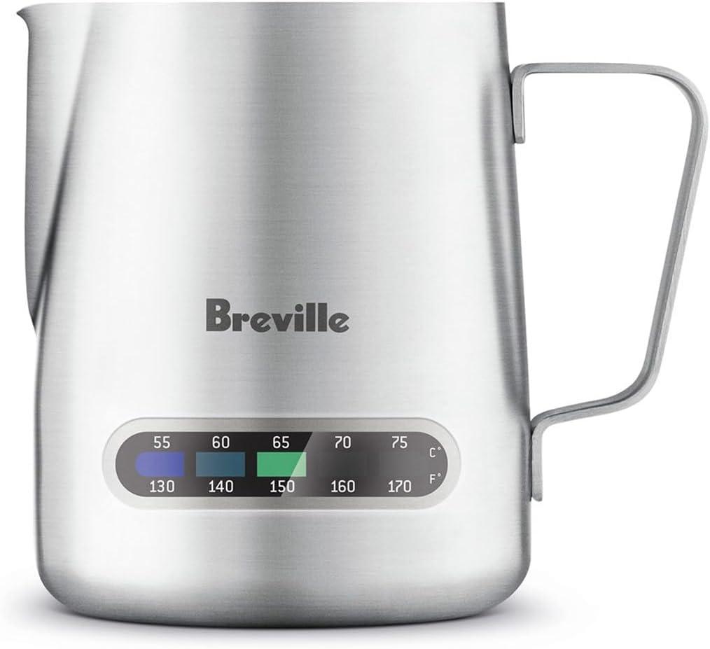 Breville BES003 Temp Control Milk Jug Espresso Accessory for Creating Latte Art 