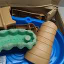 Step2 Tropical Rainforest Kids Water Tables, Outdoor Toddler Activity Table, Ages 1.5+ Years Old, 13 Piece Water Toy Accessories, Blue & Green