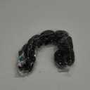 28 Inch Kinky Afro Bubble Ponytail Extension for Black Women Long Drawstring Ponytail Natural Black Clip on Ponytails for Kids Synthetic Hair Piece Protective Style (#1B)