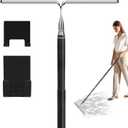 Shower Squeegee with Long Handle,Window Squeegee with Extension Pole Squeegee for Shower Glass Floor Squeegee, Telescoping Shower Squeegee for Glass Door, Tile Wall, Car,Floor