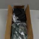 BAYKA Wall Mounted Floating Shelves, Wood Floating Wall Shelf for Books & Decor, Small Space-Saving Display & OrganizerBlackSet of 4