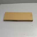 Chrasy Floating Wall Shelf Adhesive Wall Mounted Bathroom Vanity Organizer Alumium Metrial Shelf for Home Decor/Kitchen/Bathroom Storage 40cm/ 15.7Inches, Non-Drilling (White)