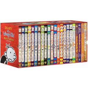 AKIE FOLREBAS A Library of a Wimppy Kid 1-25 Complete Box Toy Set Paperback
