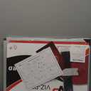 VIZ-PRO Magnetic Dry Erase Board, 24 X 18 Inches, Silver Aluminium Frame