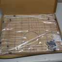 19.1 in. x 14.1 in. Rear Drain Kitchen Sink Bottom Grid with Supersoft Silicone Feet in 304 Grade Stainless Steel
