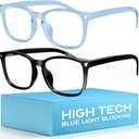 livho High Tech Blue Light Glasses - Advanced up to 99% Blue Light Blocking Computer Glasses - Anti Eyestrain & UV Glare Protection