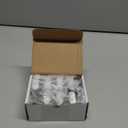 100 Packs Name Tag Magnets Two-piece Design Mini Name Badge Magnets with 2 Neodymium and Adhesive Backing for ID Badge Holders