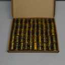 Zhanmai 50 Pieces Mini Pirate Treasure Chest Box Plastic Chests Vintage Pirate Jewelry Storage Box for Play Halloween Christmas Party Favors Prizes