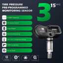 TPMS Sensor Tire Pressure Monitoring System Sensor Compatible with Toyota Lexus - Avalon, Camry, C-HR, Corolla, RAV4, Prius, Sequoia, Venza, Tacoma, Tundra, ES Series, is Series, LC Series - 315Mhz