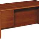 HON 10700 Series Left Pedastal, Cognac