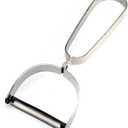 5 x (1 Pack 5.5" L Sharp Stainless Steel Peeler Kitchen Vegetable Peelers for Peeling All Sort of Vegetables and Fruits