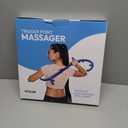 Trigger Point Massage Tool - Back and Neck Massager Hook for Pain Relief - Deep Tissue Pressure Point Massage Stick for Back Knots, Shoulders & Full Body - Includes Free Exercise eBook Guide