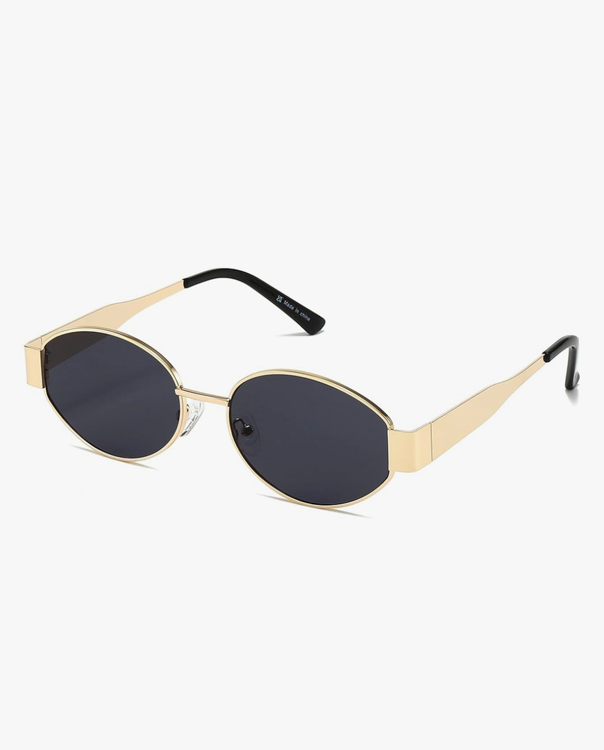 Trendy Oval Sunglasses for Women, Stylish Sun Glasses with UV400 Protection, Fashion Accessories Gift