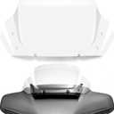 10" Wave Windshield Windscreen Wind Splitter fits for Harley Davidson CVO Street Glide FLHXSE 2023-up, Street Glide FLHX 2024-up, FLHXU 2025-up (Clear)