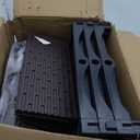 47x15x19in Raised Garden Beds Outdoor, Polypropylene Elevated Planter Boxes Outdoor for Vegetables, Flowers, Herbs, Garden Box with Drain Outlet, Heat and Frost Resistance Planters, 300lb Capacity