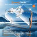 NeverBreak Screen Protector for iPhone 17, 9H+ Hardness Tempered Glass Protector for iPhone 17 6.3" 2025, 12FT Military Grade Protection [Scratch, Shatter, Drop Resistant] Full Edge Coverage Auto-Install, Durable Case Friendly, 2 Pack