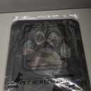 NAMSAN Dog Screen Door, Flap Opening 12 x 14 inches, Dog Door for Screen Door, Magnetic Self-Closing Large Pet Door for Sliding Door, Screen Door with Doggie Door Built in, Lockable, Black