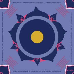 2025 chloroprene rubber mahjong mat (with rules) odorless, free of polycyclic aromatic hydrocarbons, wrinkle free American style mahjong mat, anti slip, noise reducing mahjong gift (31.5 in * 31.5 in)