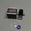 LE LEMATEC Air Compressor Regulator & Flow Control Valve with Pressure Gauge - for Pneumatic Tools, Spray Painting, Tire Inflation, 1/4 NPT, 0-150 PSI